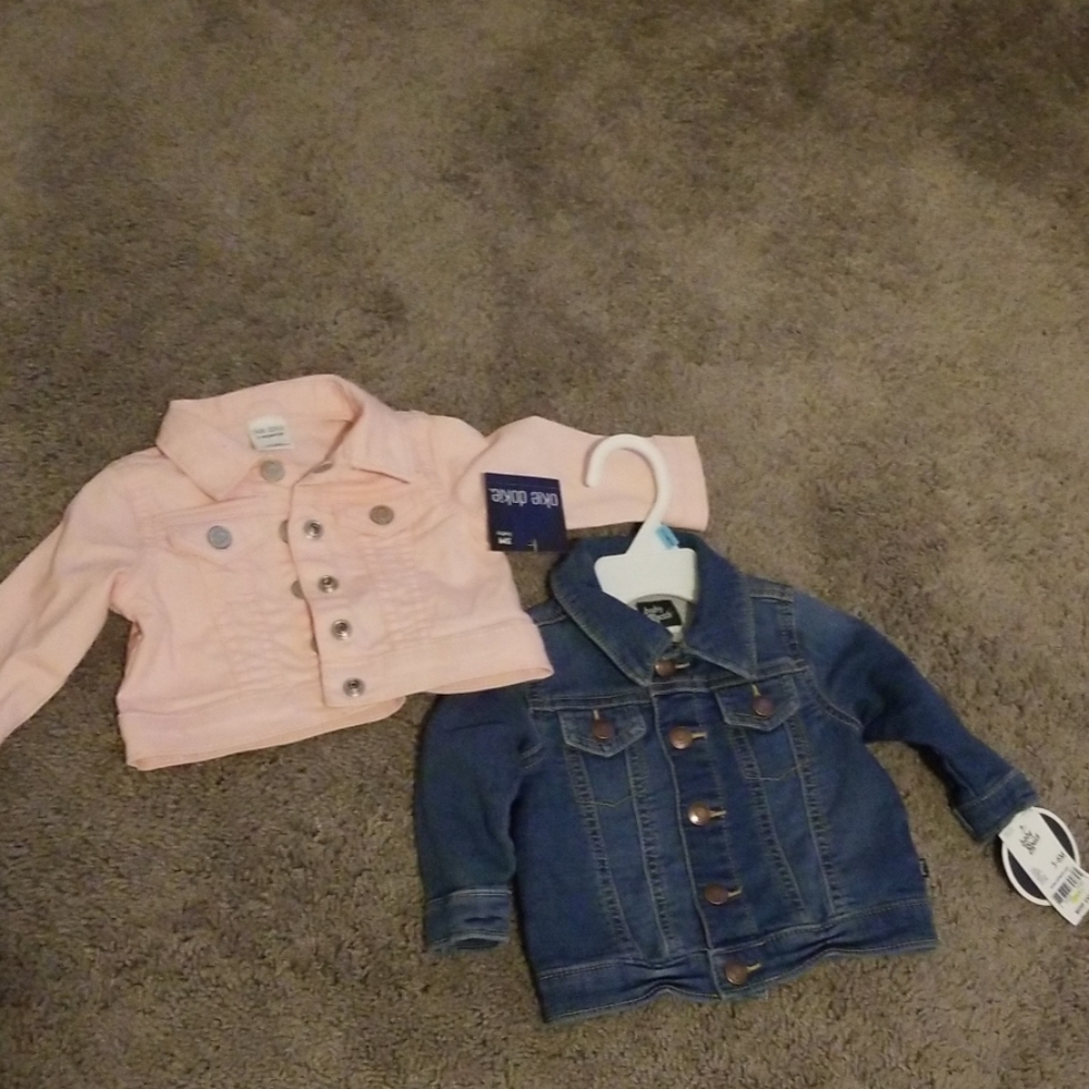 Baby girl blue Jean jackets